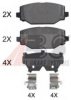 A.B.S. 37924 OE Brake Pad Set, disc brake